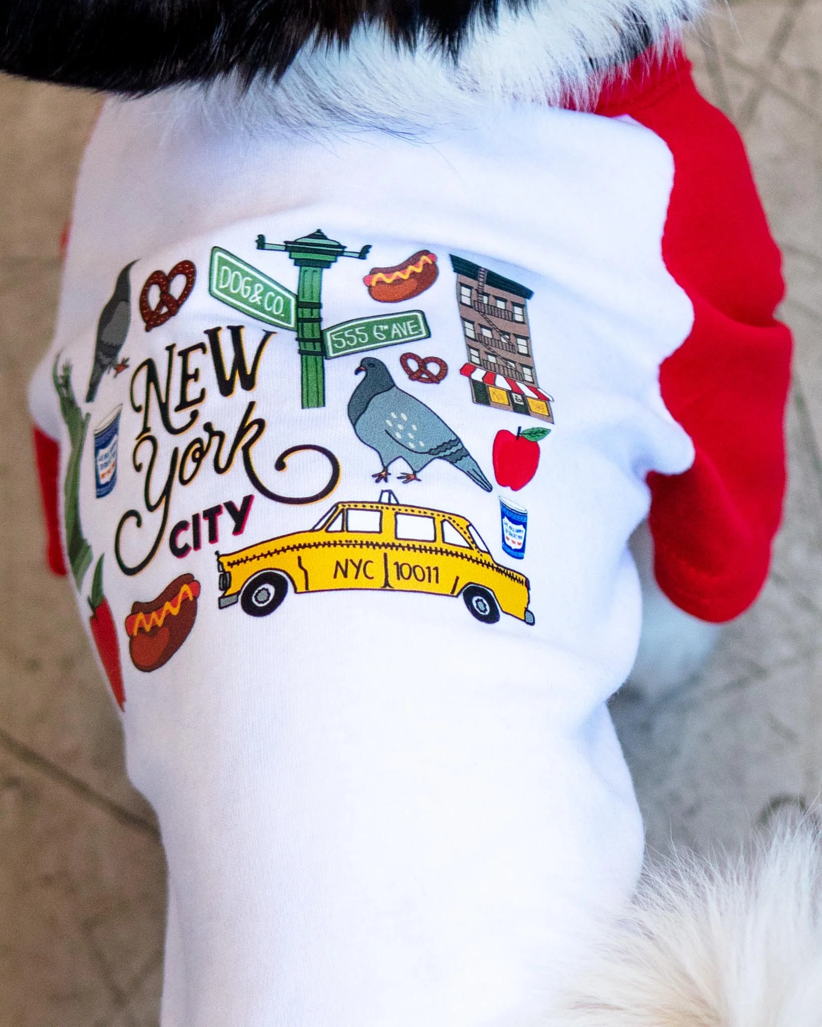*New York City* Graphic Dog T-Shirt - Image 2