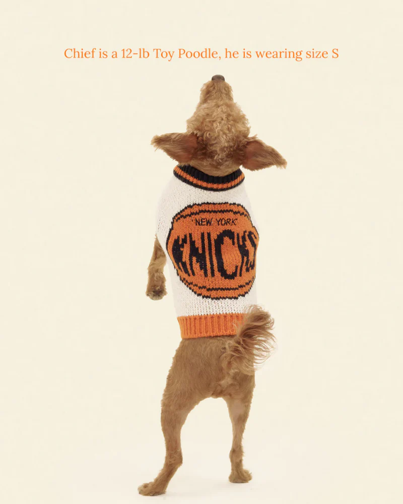 New York Knicks NBA Dog Sweater - Image 5