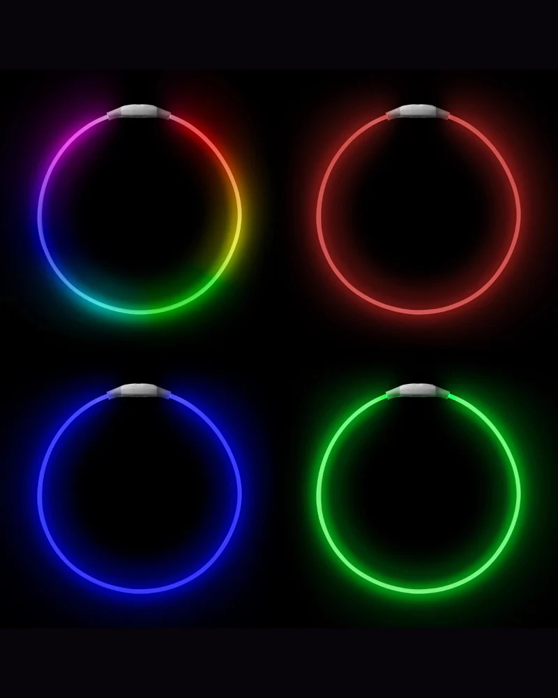 NITEHOWL® MAX Rechargeable Led Safety Dog Necklace - Image 4