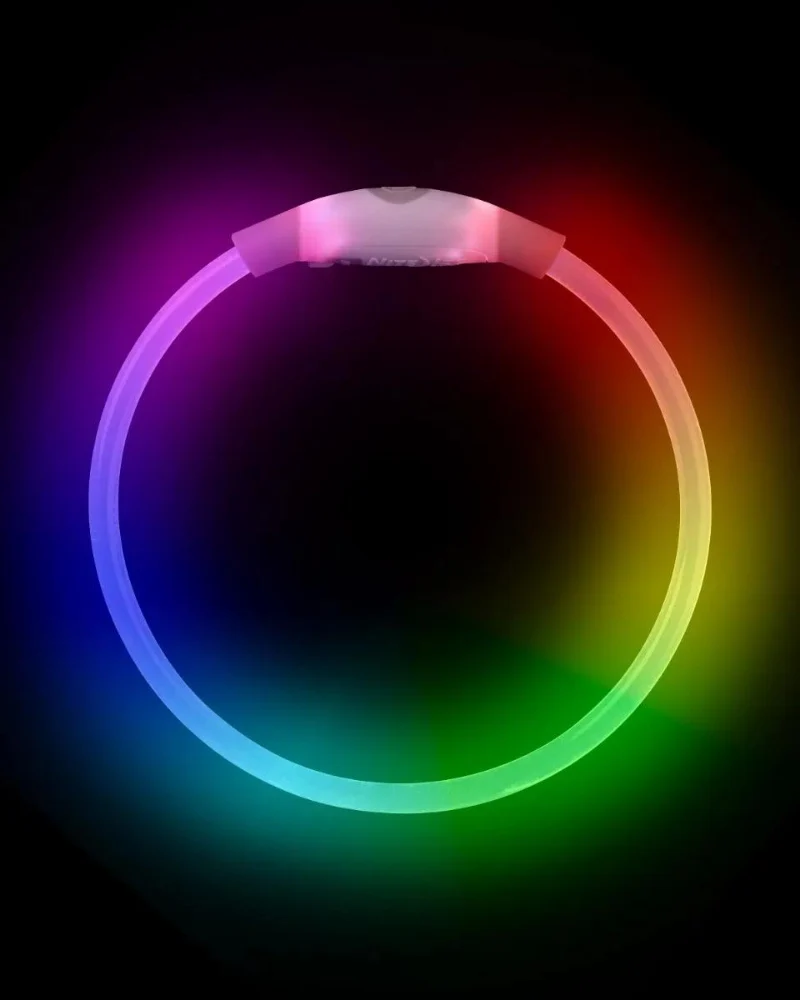 NITEHOWL® Rechargeable Led Safety Dog Necklace - Image 2