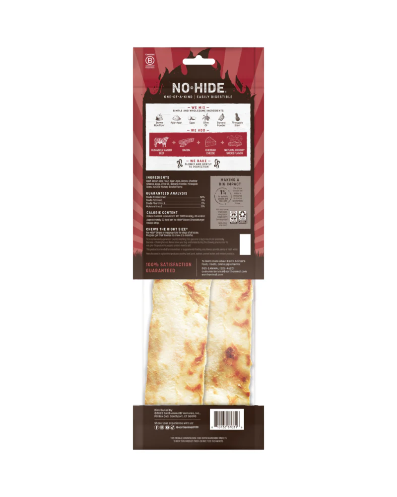 No-Hide Barbeque Collection Bacon Cheeseburger Strips - Image 2