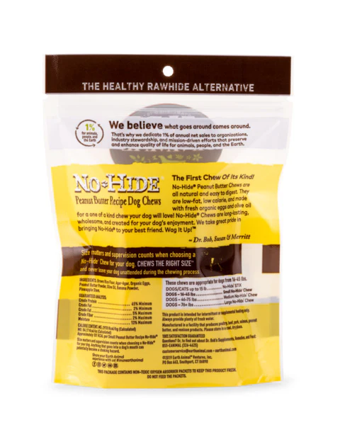 No-Hide Wholesome Dog Chew in Peanut Butter - Image 9