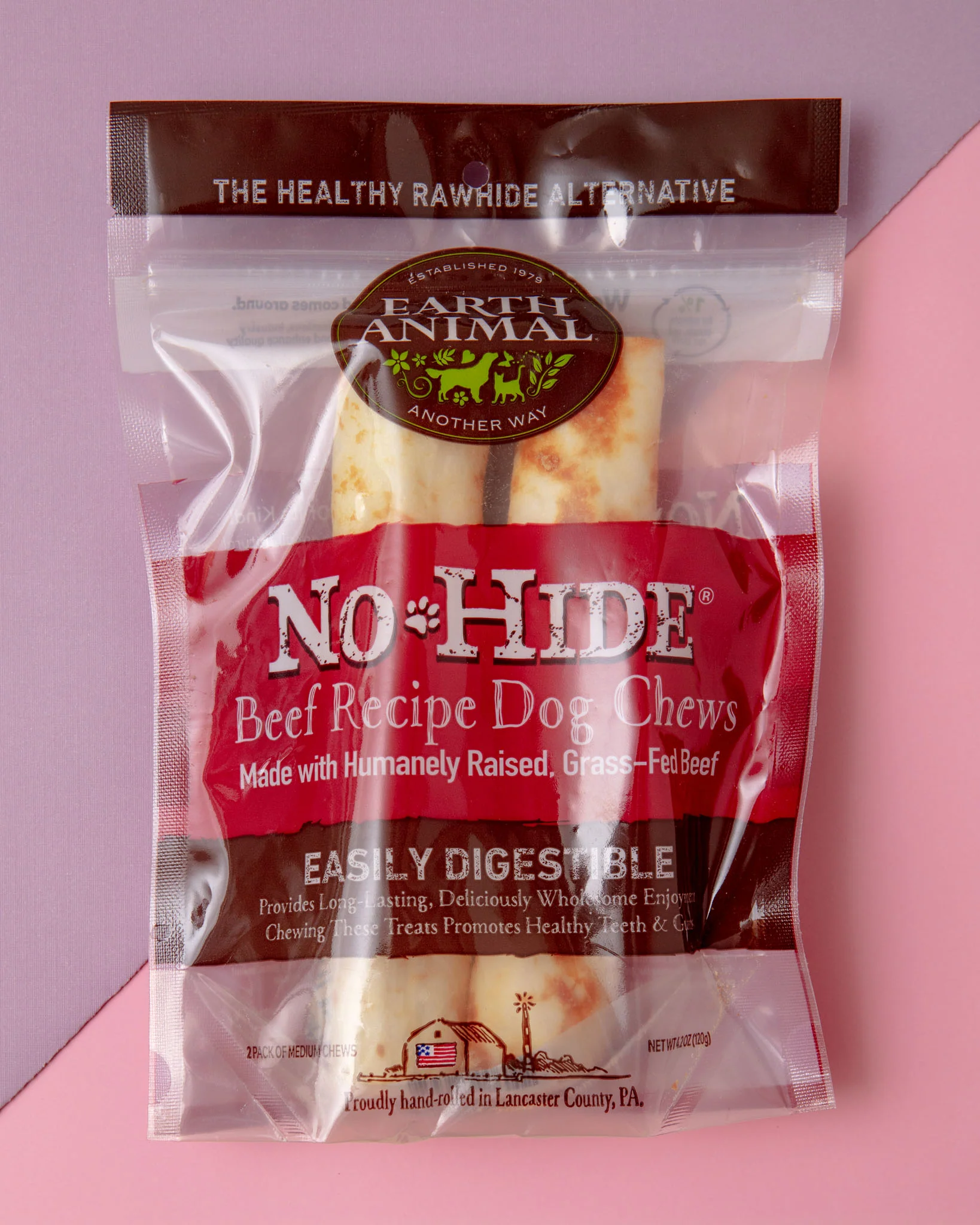 No-Hide Wholesome Dog Chew in Beef