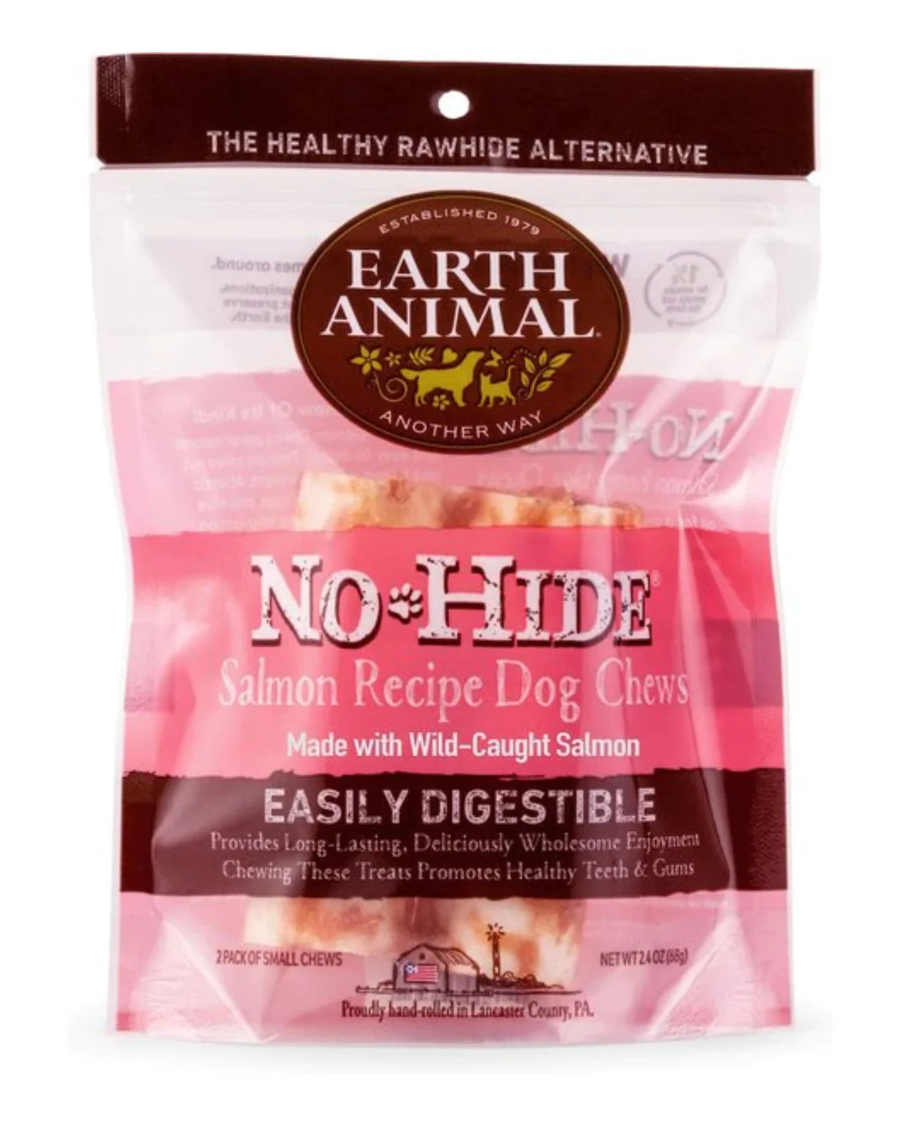 No-Hide Wholesome Dog Chew in Salmon - Image 4