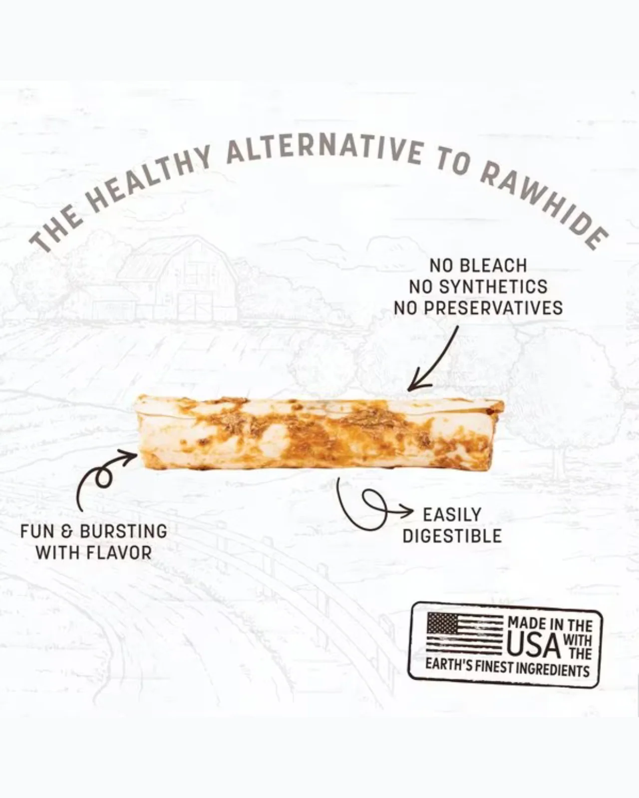 No-Hide Wholesome Dog Chew in Salmon - Image 7
