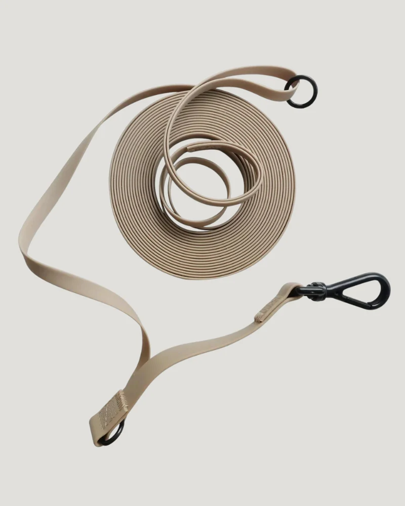 Nomad Ultralight Dog Leash in Beige (12ft) (FINAL SALE)