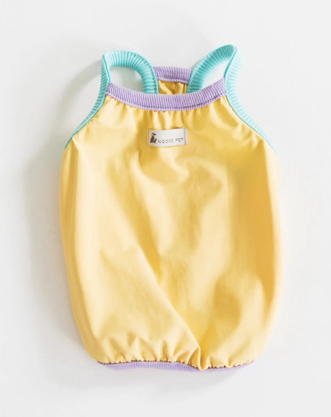Cooling Dog Tank in Yellow (FINAL SALE)