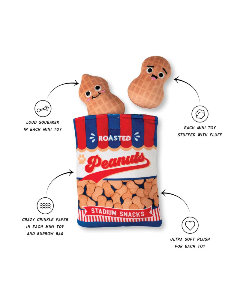 Nuttin' But Fun Squeaky Plush Dog Toy Set (FINAL SALE) - Image 3