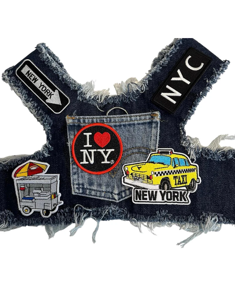 NYC Denim Dog Harness (Dog & Co. Exclusive) - Image 6