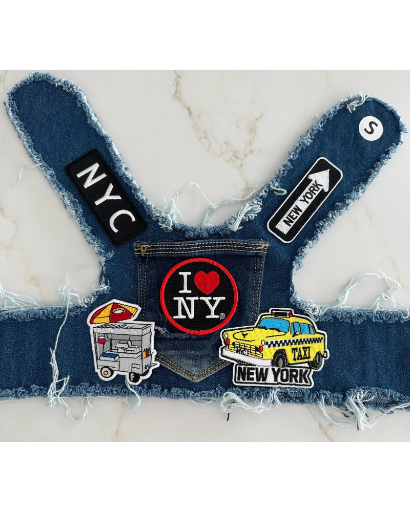 NYC Denim Dog Harness (Dog & Co. Exclusive) - Image 7
