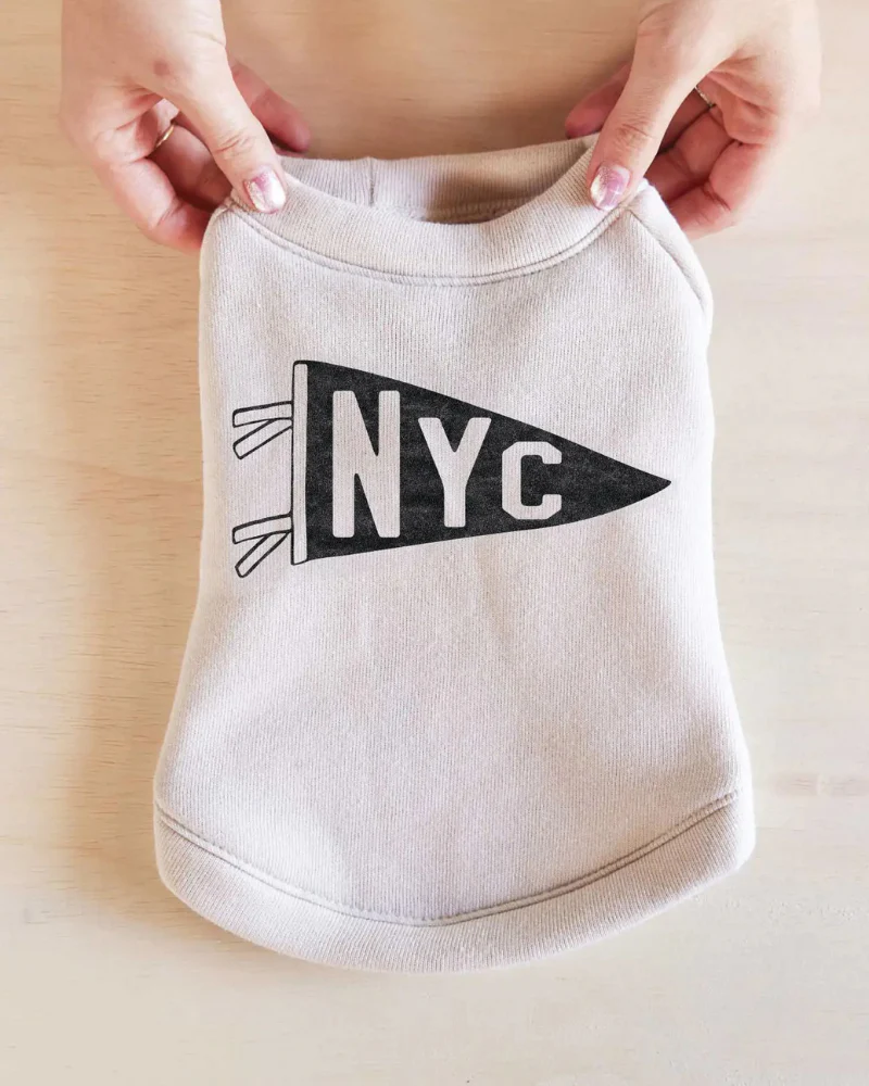 NYC Pennant Dog Sweatshirt - Image 2