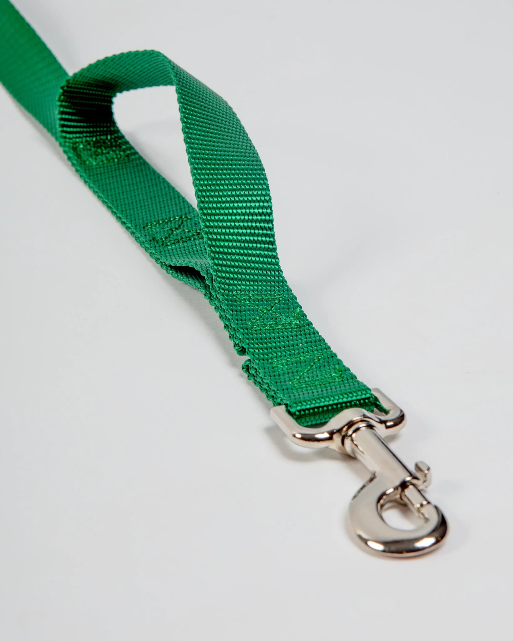 Nylon Dog Leash in Hunter Green (Made in the USA) - Image 2