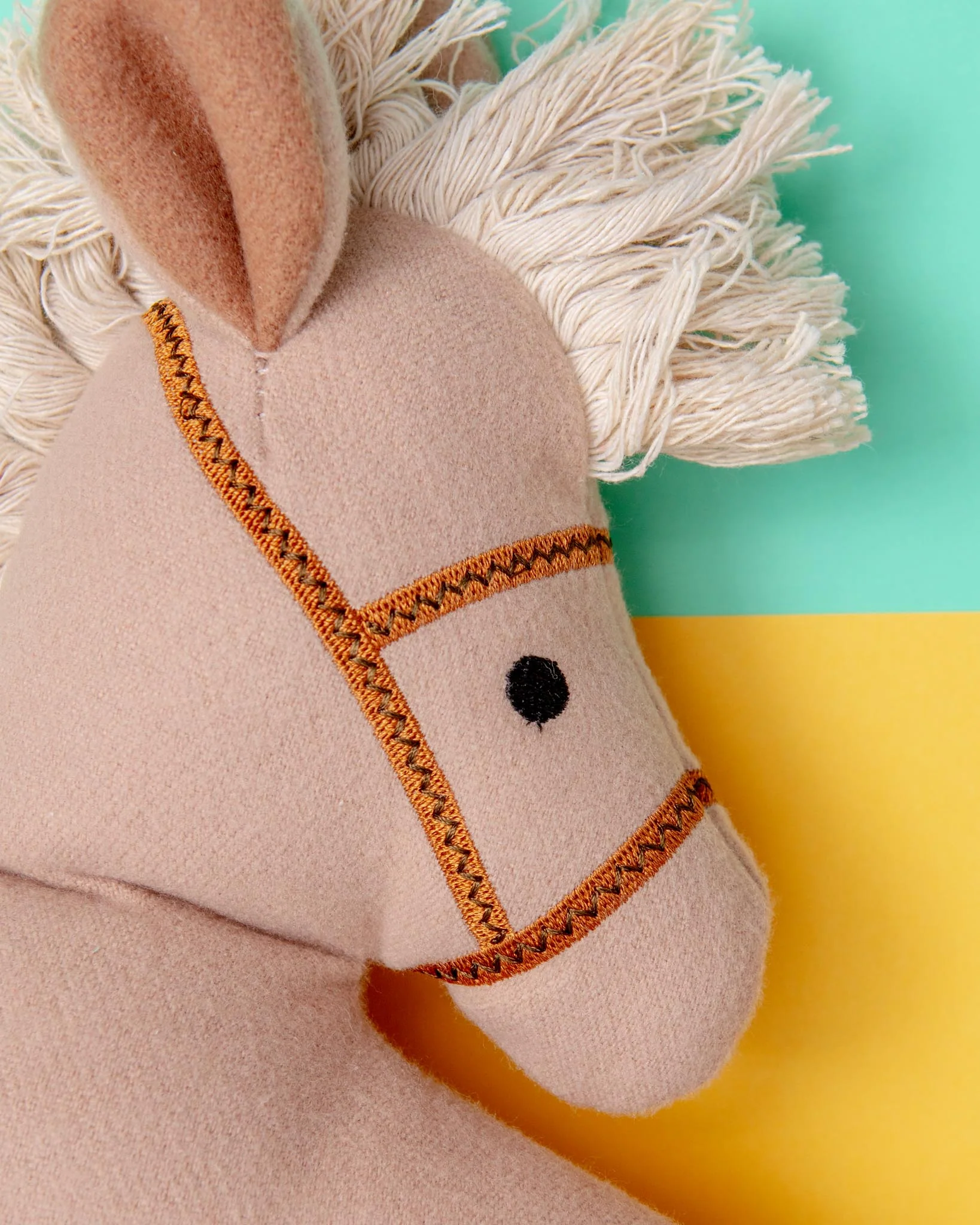 Off to the Races Horse Plush Dog Toy - Image 2