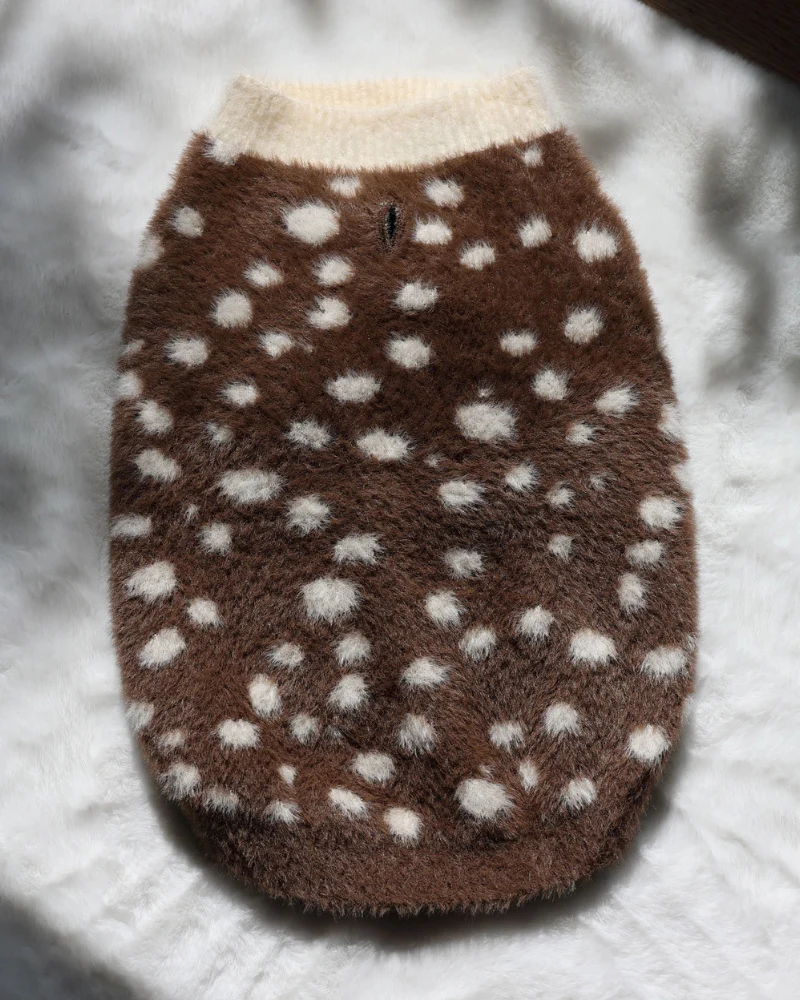 Oh Deer! Soft Cloud Dog Sweater - Image 8