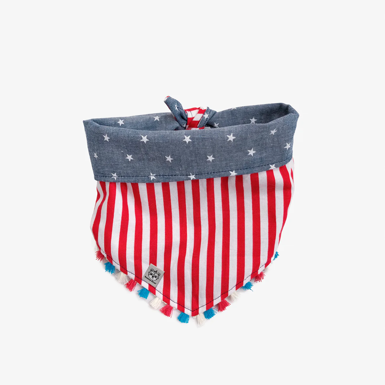 OH HONEY BEAR | Stars & Stripes Bandana - Image 3