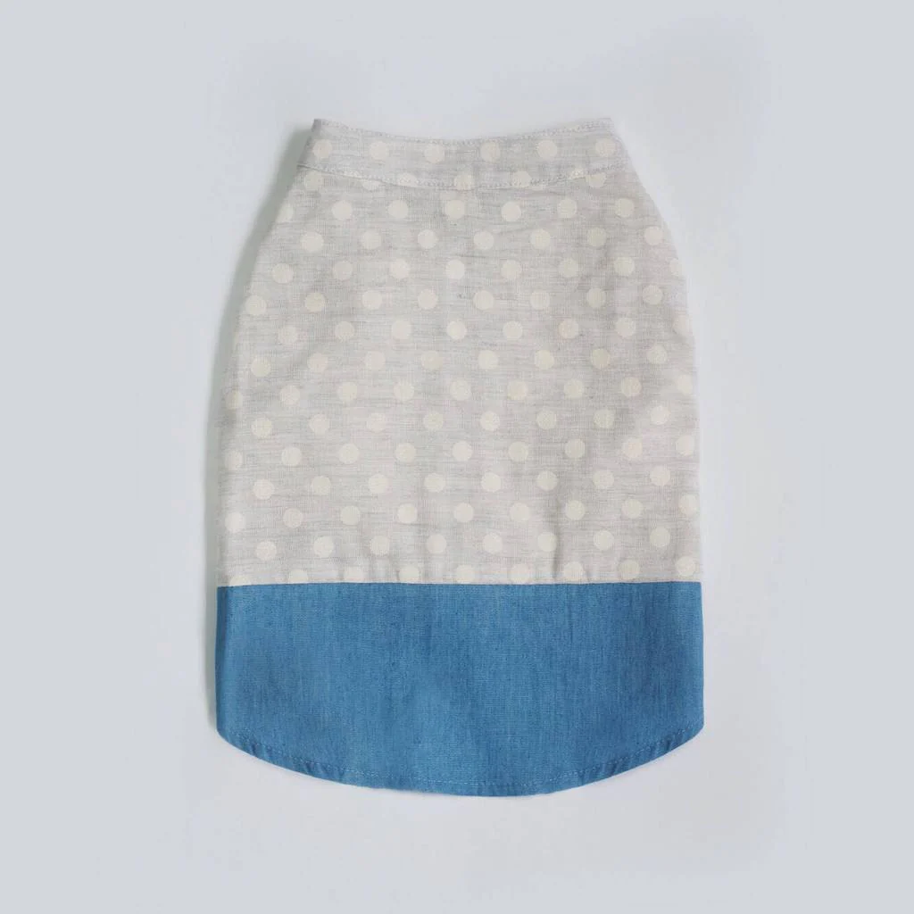 OH POP DOG | Polka Dot Denim Shirt - Image 3
