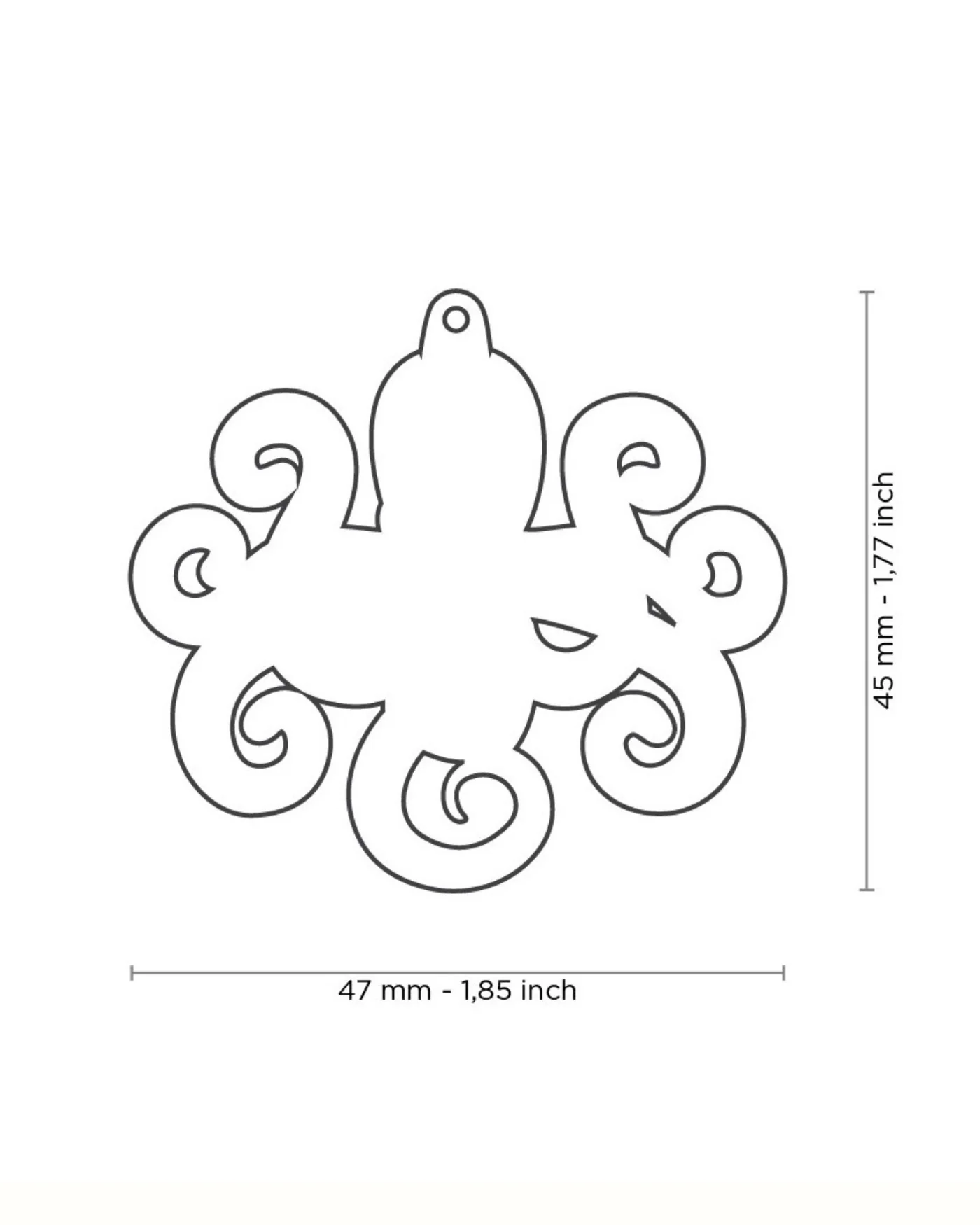Octopus Custom Pet ID Tag - Image 2