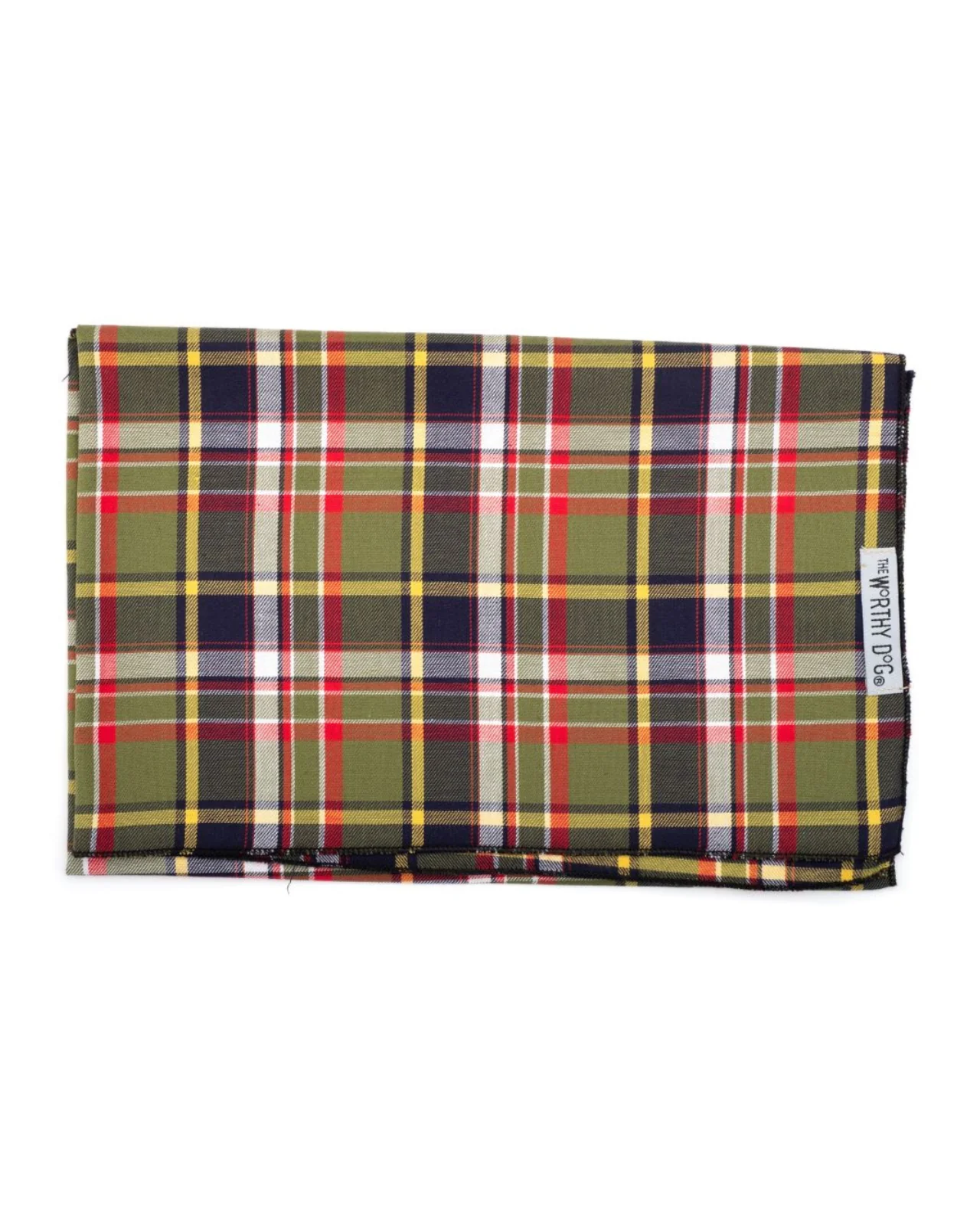 Olive & Oak Tartan Dog Bandana - Image 3
