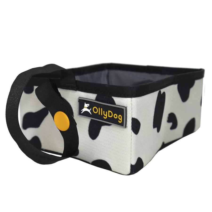 OLLYDOG | Crumple Travel Bowl - Hide - Image 3