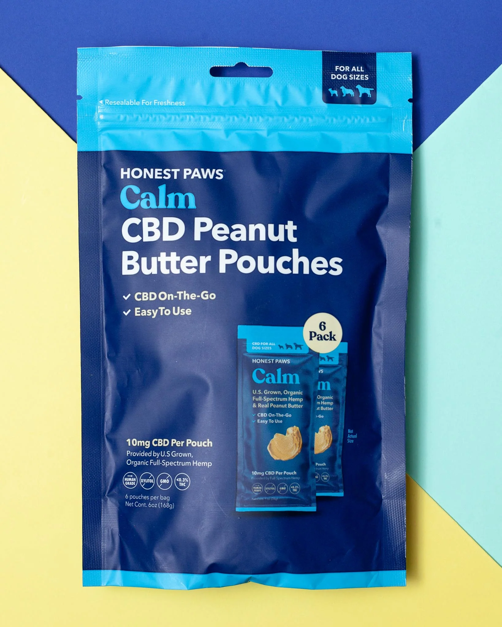 On-the-Go Calming CBD Peanut Butter Pouches - Image 2