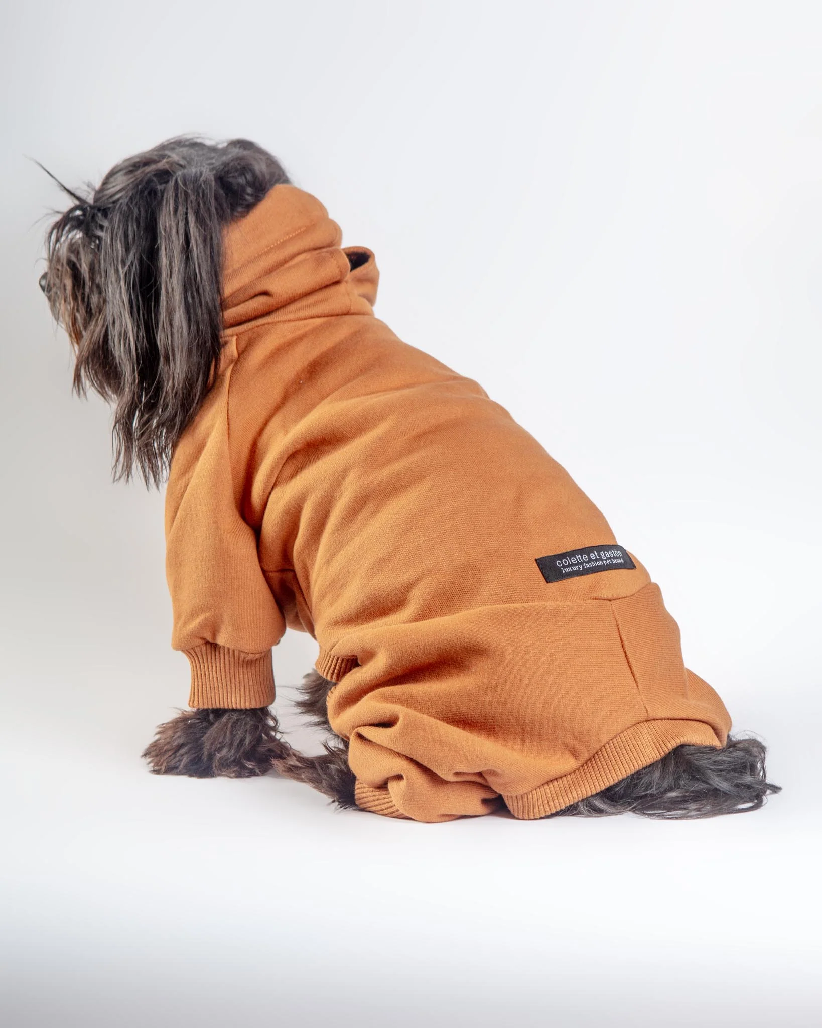 Sweatsuit Onesie for Dogs in Camel (FINAL SALE) - Image 3