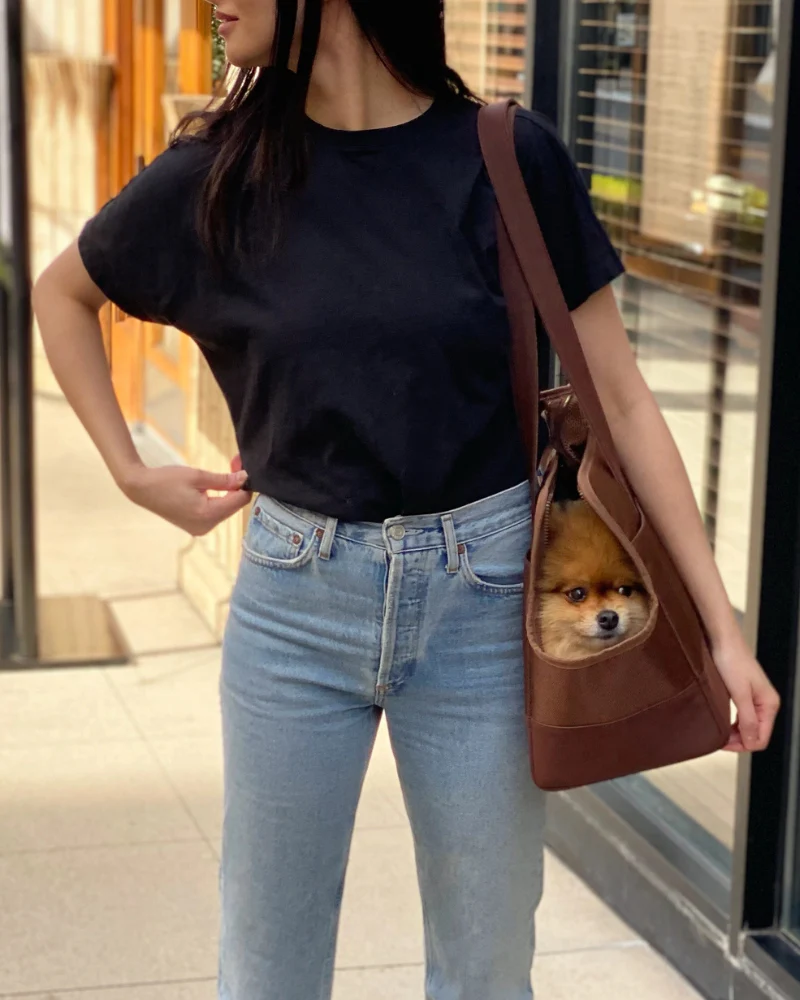 Open or Enclosed Pet Tote Bag - Image 6
