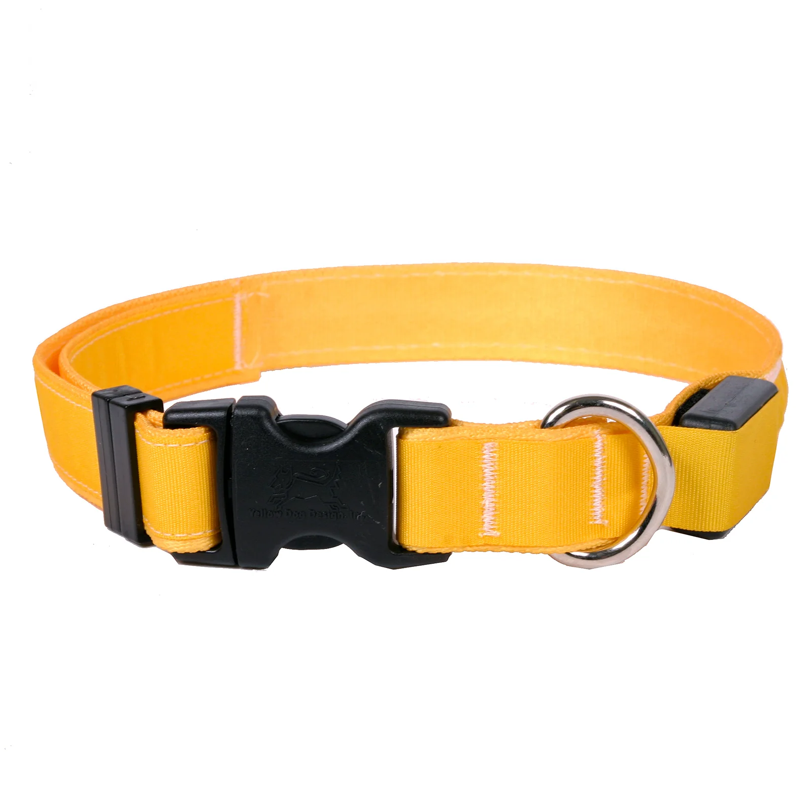 ORION COLLARS | LED Dog Collar in Goldenrod - Image 2