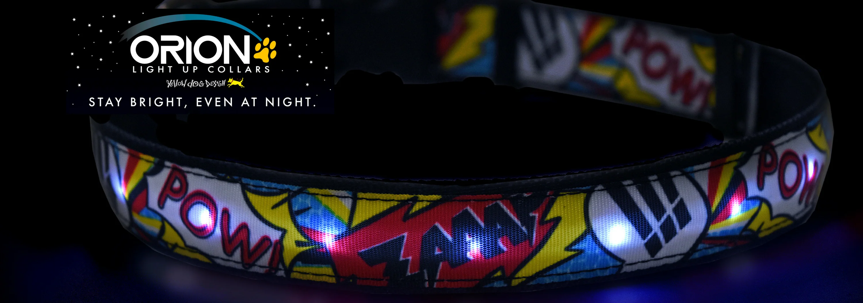 ORION COLLARS | LED Dog Collar in Teal - Image 4