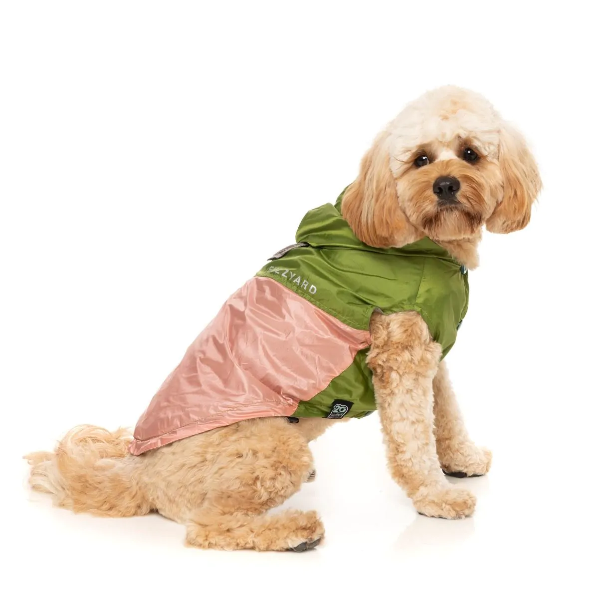 Ormond Raincoat in Olive + Pink or Purple + Mint (FINAL SALE) - Image 13
