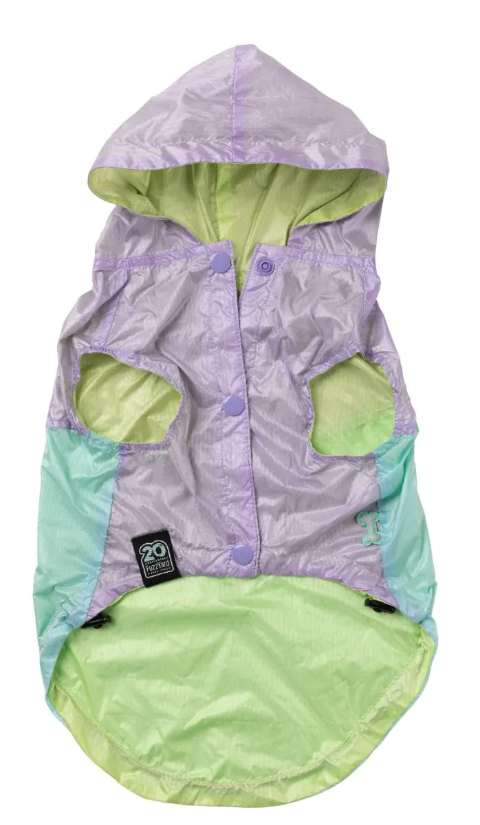 Ormond Raincoat in Olive + Pink or Purple + Mint (FINAL SALE) - Image 19