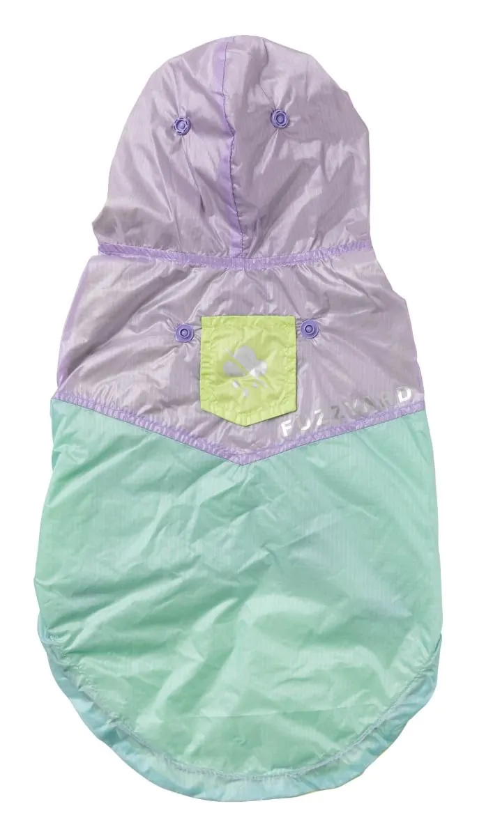 Ormond Raincoat in Olive + Pink or Purple + Mint (FINAL SALE) - Image 20