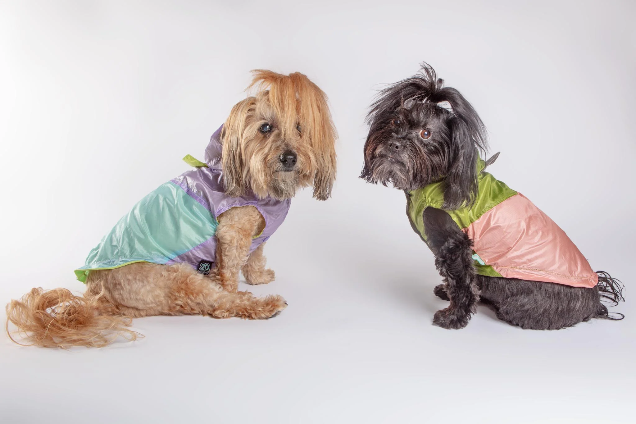 Ormond Raincoat in Olive + Pink or Purple + Mint (FINAL SALE) - Image 21