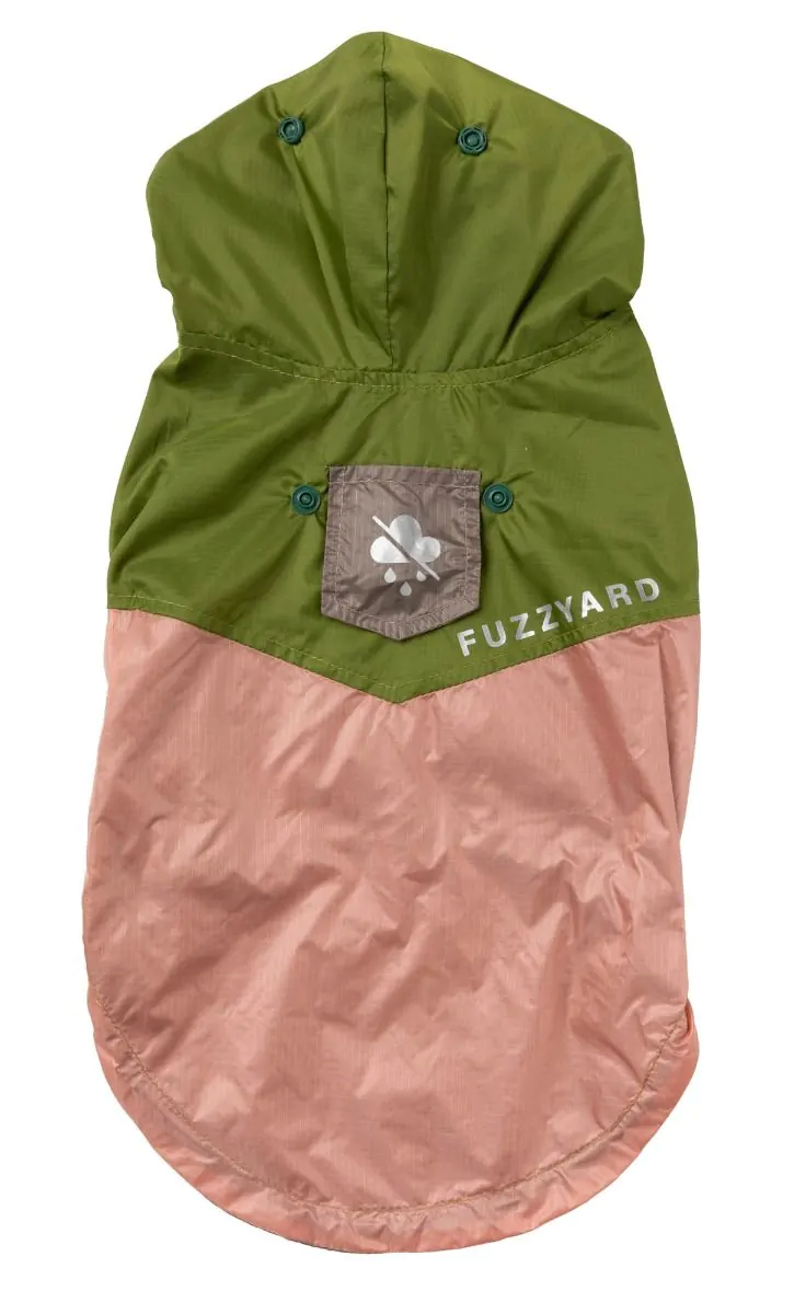 Ormond Raincoat in Olive + Pink or Purple + Mint (FINAL SALE) - Image 9