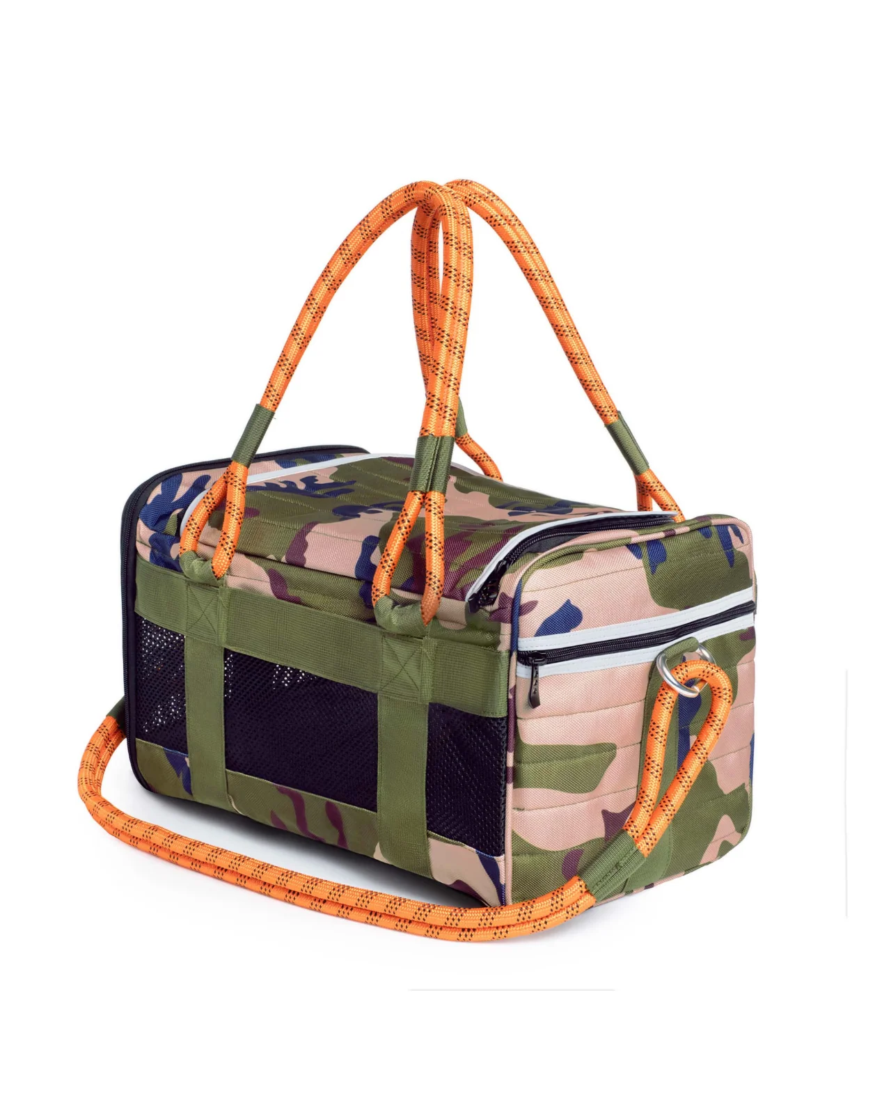 Out-Of-Office Airline Compliant Pet Carrier in Camo w/ Orange (Pro Edition) - Image 7