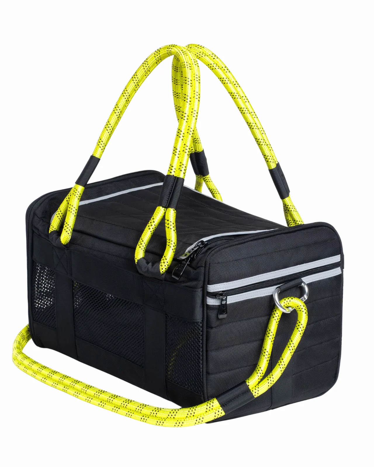 Out-Of-Office Airline Compliant Pet Carrier in Black w/ Neon Yellow (Pro Edition) - Image 5