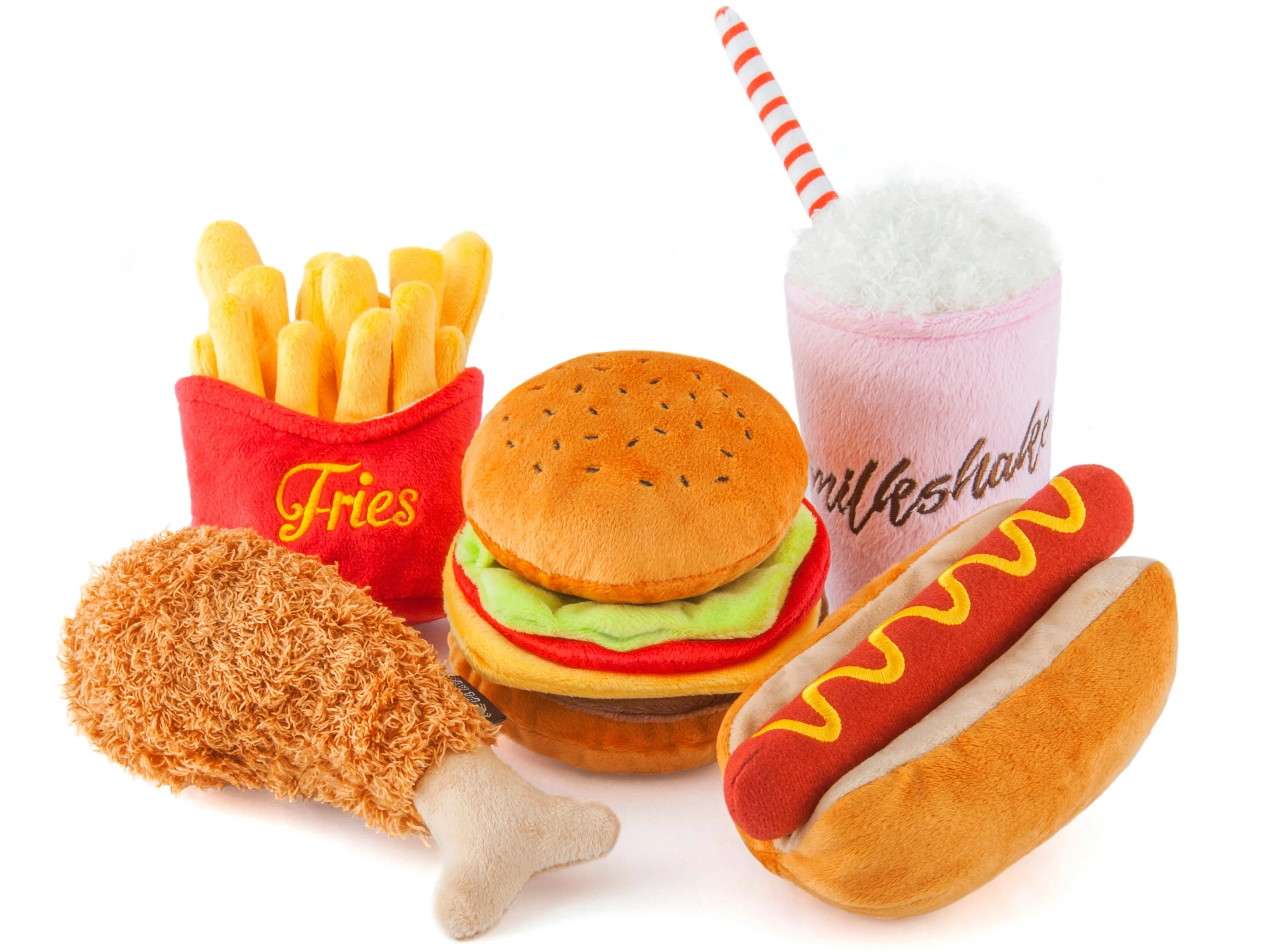 Fried Chicken Dog Plush Toy - Image 4