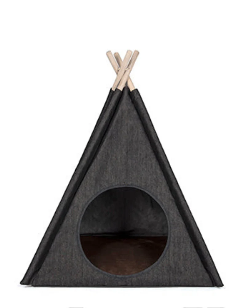 Denim Pet Teepee (Direct-Ship) - Image 3