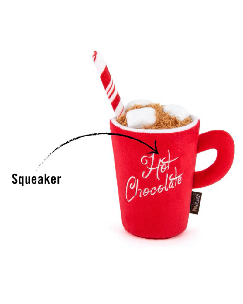 Squeaky Hot Chocolate Holiday Dog Toy - Image 5