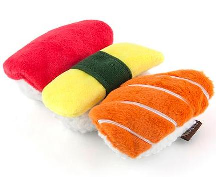 Spot's Sushi Plush Squeaky Dog Toy - Image 3
