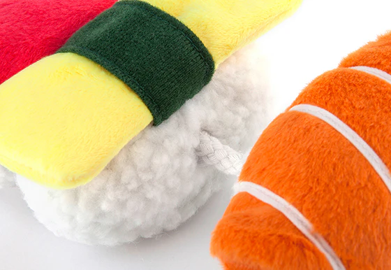 Spot's Sushi Plush Squeaky Dog Toy - Image 4