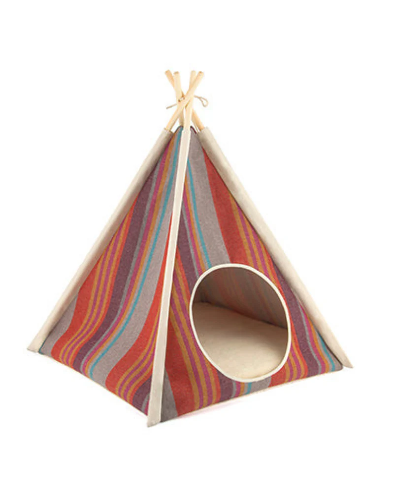 Horizon Pet Teepee in Desert Stripe (Drop-Ship) - Image 2