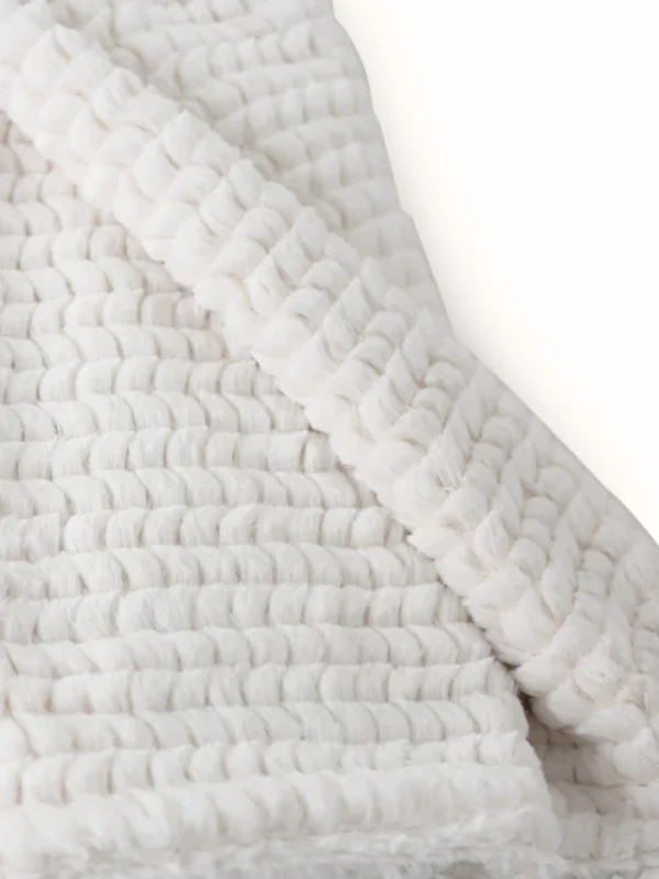 Paris Dog Blanket in Ivory (Made in the USA) - Image 3