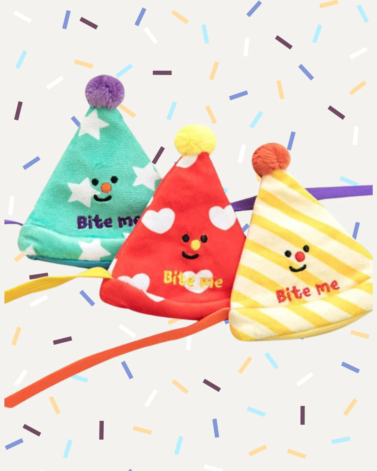 Party Hat Nosework Dog Toy Set (FINAL SALE) - Image 3
