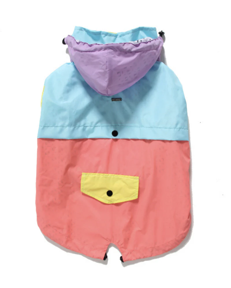 Pastel Water Resistant Dog Raincoat (FINAL SALE) - Image 5