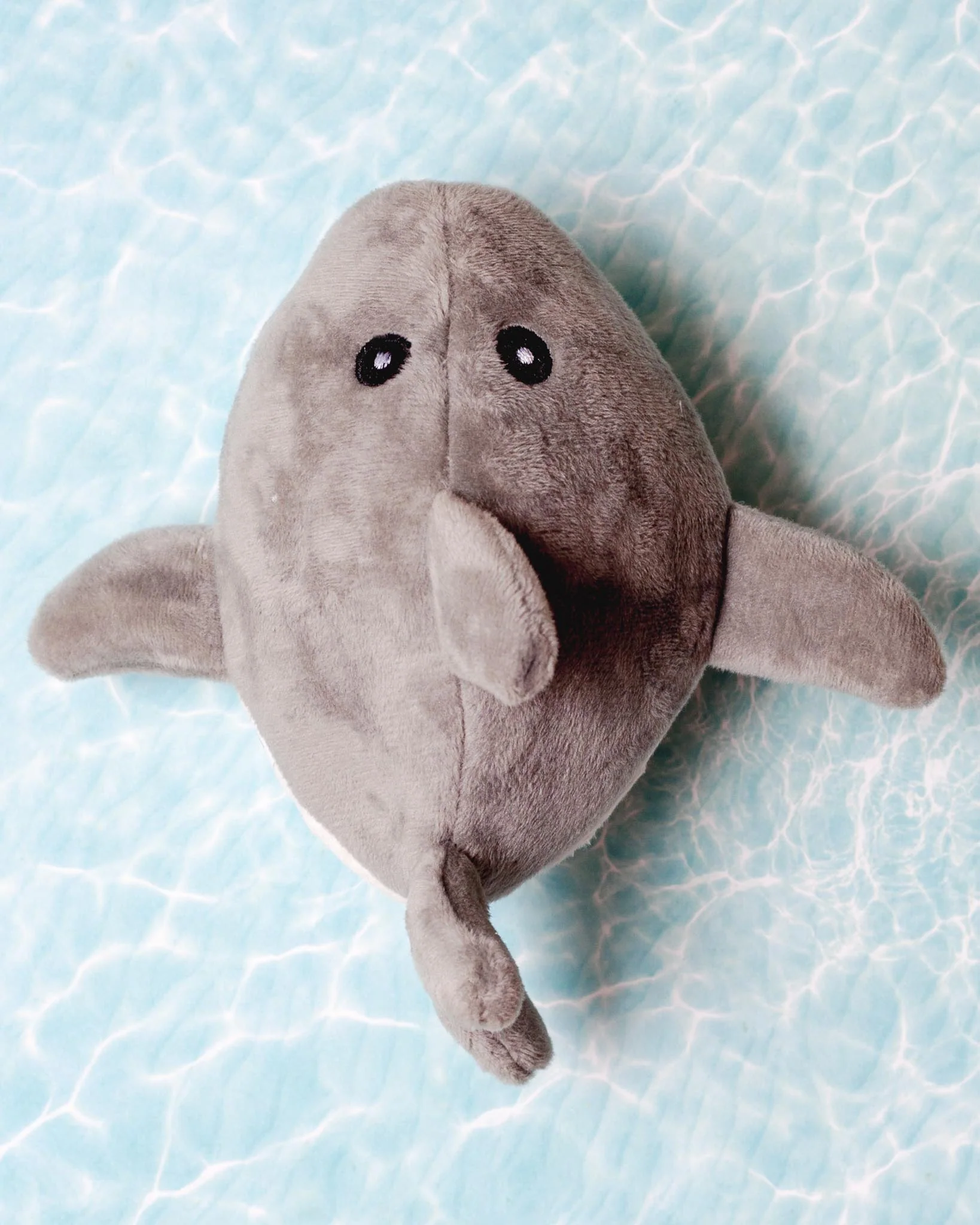 3-in-1 Prickles the Great White Shark + Fish + Squeaky Ball Dog Toy - Image 3