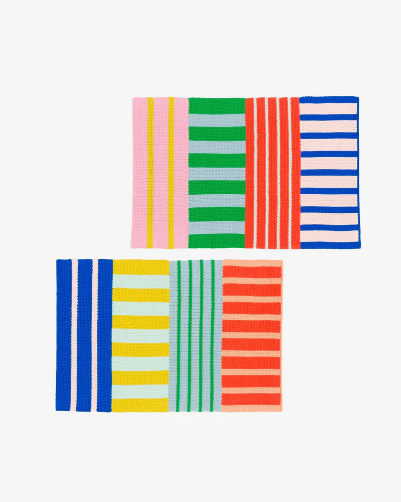 Patchwork Stripe Placemat - Image 2
