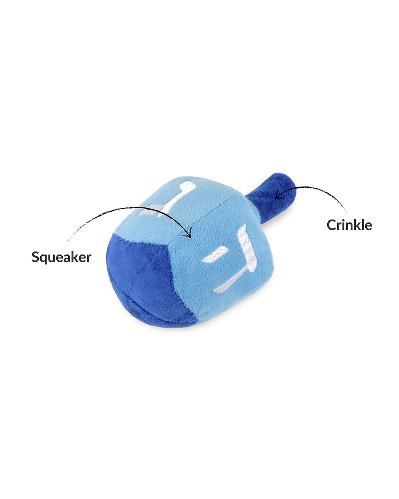 Paw-Nukkah Doggy Dreidel Squeaky Dog Toy - Image 2