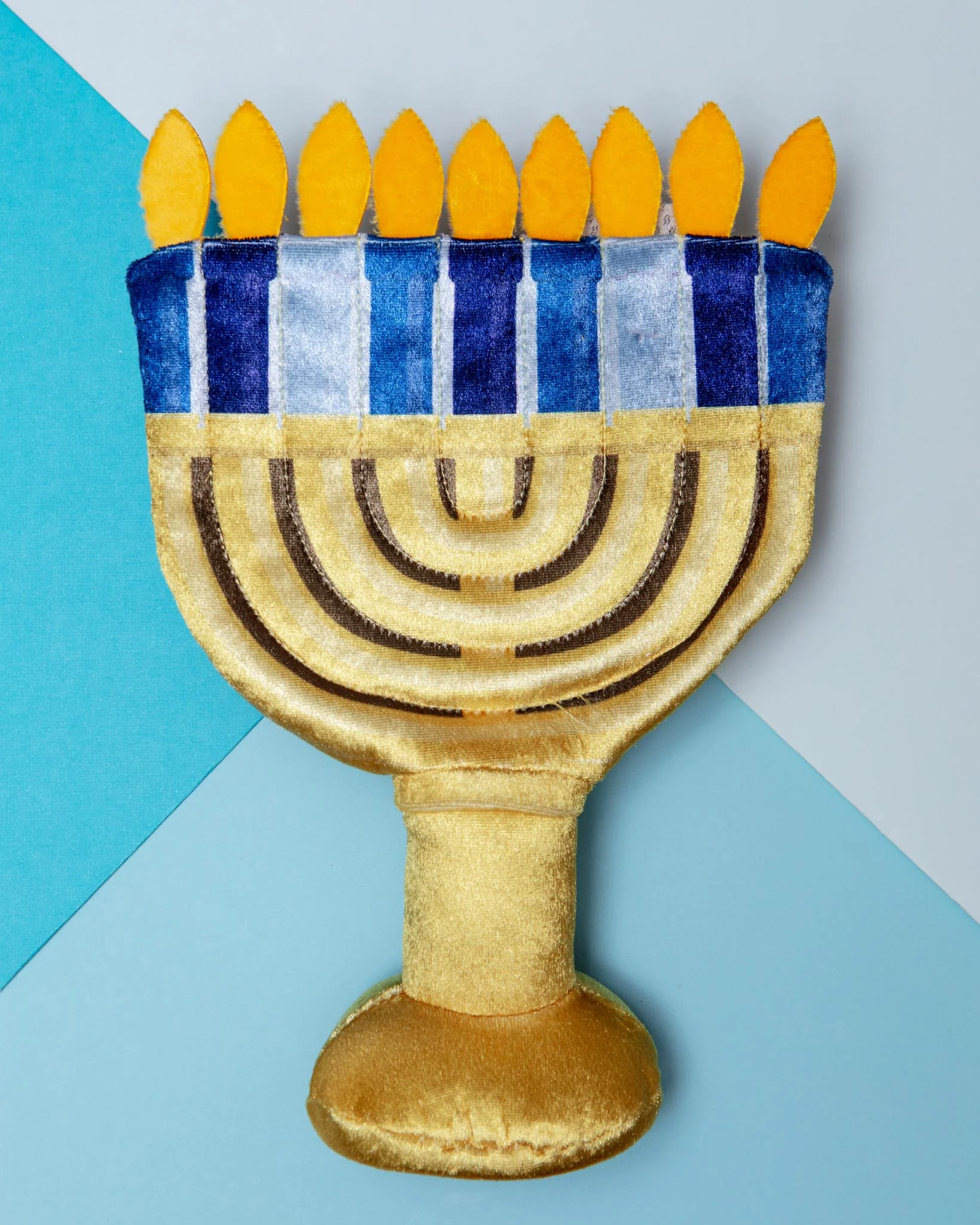 Paw-Nukkah Menorah Squeaky Crinkle Dog Toy