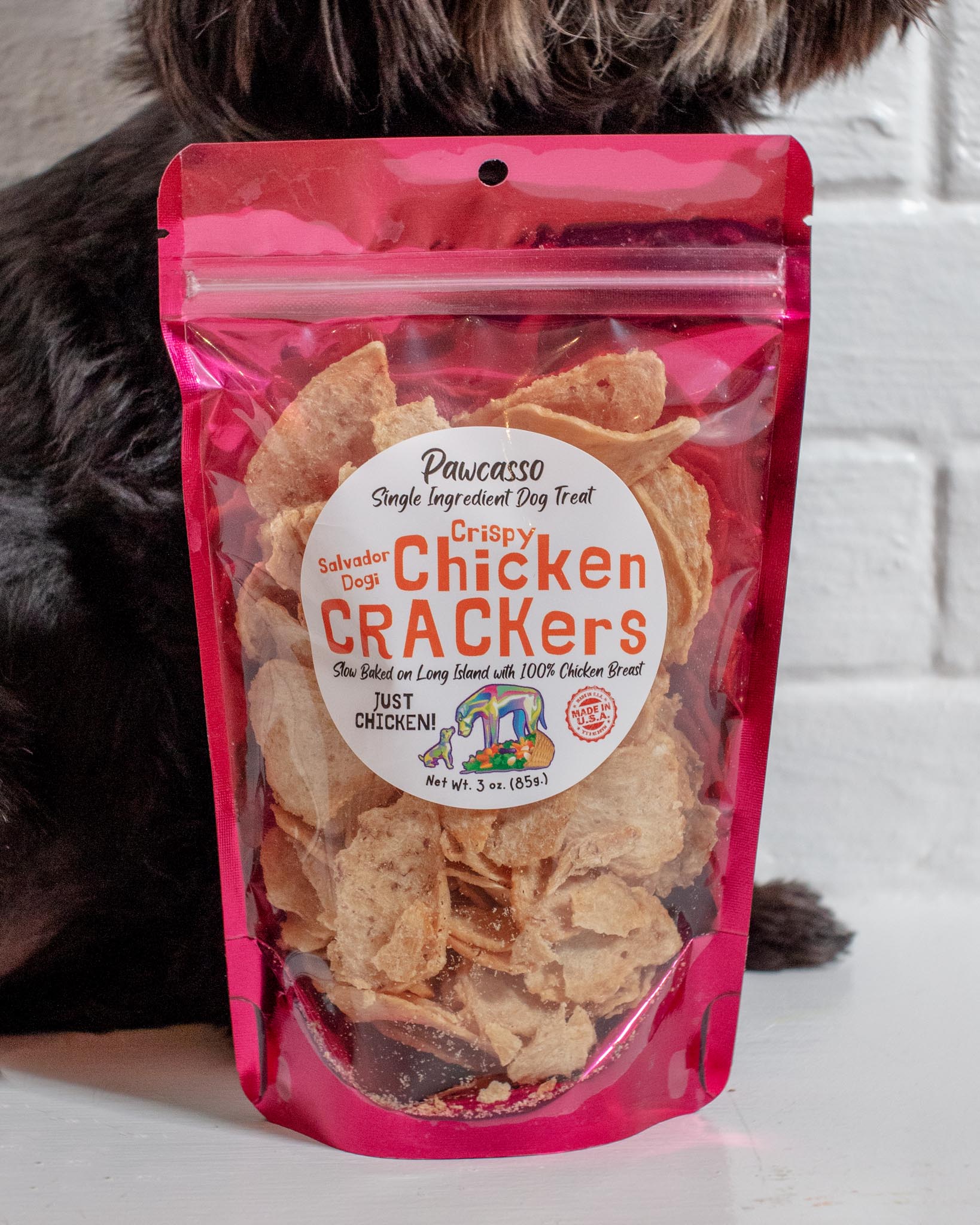 Chicken Crackers Dog Treat (Made in the USA) - Image 3