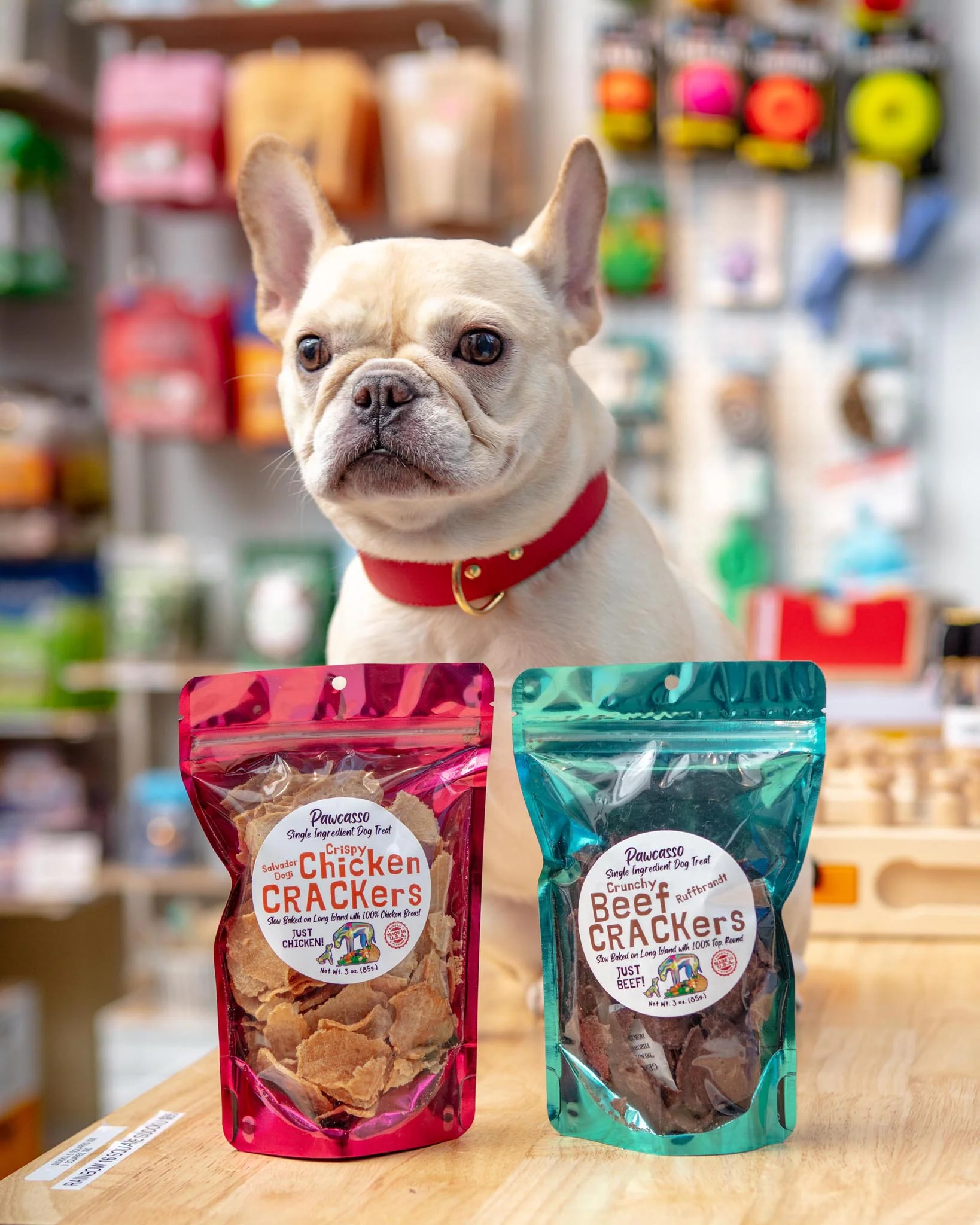 Chicken Crackers Dog Treat (Made in the USA) - Image 4
